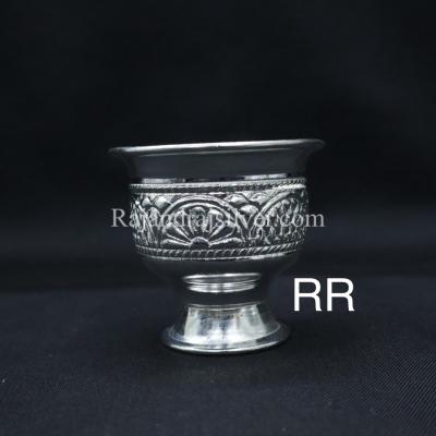 German Silver Nakshi Chandan Cup Bowl medium 2.25 Inch 229